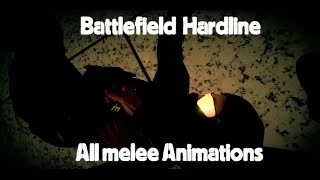 Battlefield Hardline | Melee takedown animations