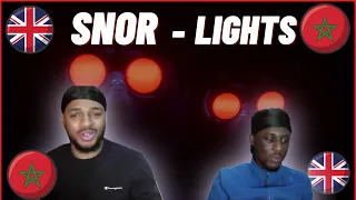 UK REACTS TO SNOR - LIGHTS (MOROCCAN RAP)😁🤔😮