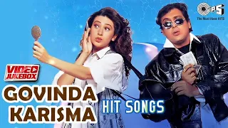 Govinda -- Karishma Kapoor__90_s Block Buster Romantic----hit Songs Collection__ Govinda Hit Songs