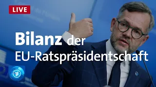 Bilanz der deutschen EU-Ratspräsidentschaft mit Europa-Staatsminister Michael Roth (SPD)