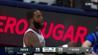 UConn Men's Basketball Highlights v. Xavier 02/19/2022