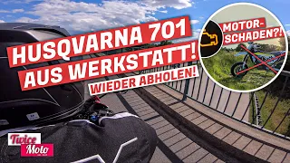 WIR holen die Husqvarna 701 aus der Werkstatt ab! | TwiceMoto