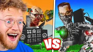 BECKBROS React To ZOMBIE SCIENTIST vs MAX UPGRADE GMAN