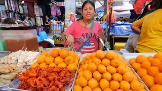 Filipino Street Food Tour - BALUT and KWEK KWEK at Quiapo Market, Manila, Philippines!