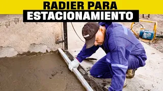 Cómo construir un radier para estacionamiento I Parte 1