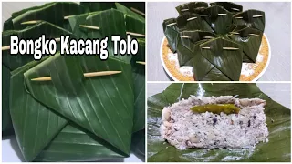 masakan khas Jawa timur ||Bongko kacang tolo pelengkap nasi pecel