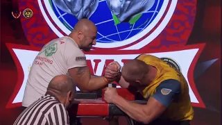 Igor Pasieka vs Krasimir Kostadinov Final WORLDARM 2022 SENIORS MEN Right Arm 100 kg