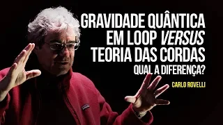 Carlo Rovelli – Gravidade quântica em loop x Teoria das Cordas: qual a diferença?