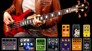 BASS PEDALS - Light Overdrive to Brutal Distortion