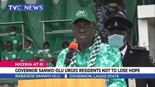 Nigeria At 61: Governor Sanwo-Olu Urges Lagos Residents Not To Lose Hope