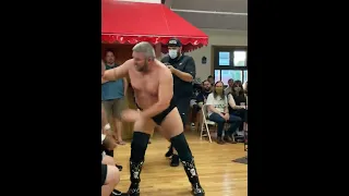 HUGE chop by JD Drake #limitless #wrestling