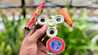 FIDGET SPINNER VS ROCKET-ANAR-CHAKRI | 3 IN 1 EXPERIMENT