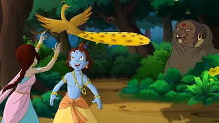 Krishna - डायन का जाल | Videos for Kids in Hindi | Hindi Kahaniya