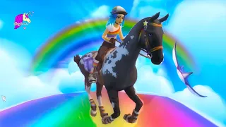 Magical Rainbow World ! Cloud Kingdom Star Stable Online Horse Update