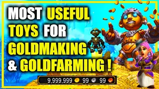 9.2.7: Top 7 Most USEFUL Toys for GOLDMAKING ! WoW Shadowlands
