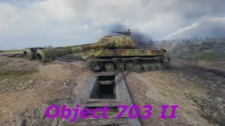World of Tanks 10 Kills 7,8k damage Object 703 II - My battle My rules