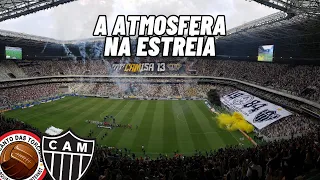 Da caminhada à atmosfera, torcida do Atlético Mineiro na estreia da Arena MRV