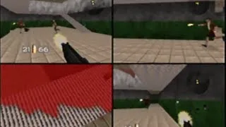 GoldenEye 007 N64 Multiplayer Gameplay Stack Timed Mines