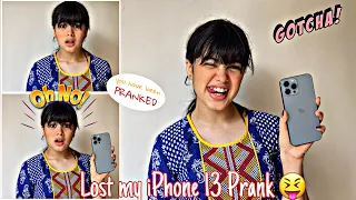 LOST MY IPHONE 13?!😱 PRANK ON MOM 🤣🤪| RIVA ARORA