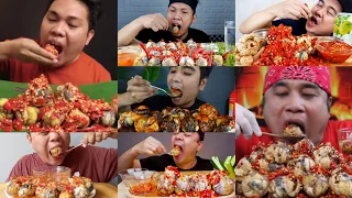 Mukbangers Eating Super Extra Spicy Balut (Spicy Duck Eggs) | COMPILATION