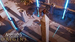 Assassin's Creed Origins - How to Solve SUN DIAL PUZZLE (Gift From The Gods "Final Fantasy" Quest)