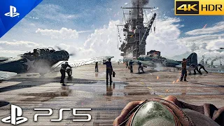 (PS5) BATTLE OF MIDWAY - One of the BEST Call Of Duty missions EVER | Ultra Graphics 4K 60FPS HDR