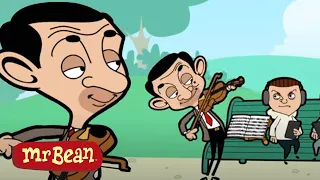 Can Bean Play The Violin? | Mr Bean Cartoon Season 3 | Full Episodes | Mr Bean Cartoons