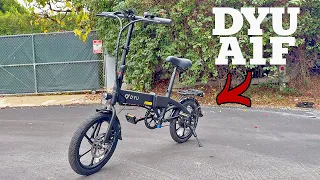 This SMALL E-Bike Is So Much Fun | DYU A1F Review