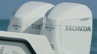 Experience The Honda BF350 V8 Outboard