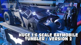 Hot Toys Batmobile Tumbler 2.0 / 1/6 Scale Vehicle & Batman DX19 Unboxing