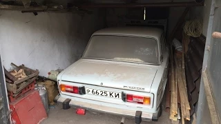 Капсула времени: ВАЗ-2106 1991-го года с пробегом 1507 км Часть 2 Lada barn find Part 2