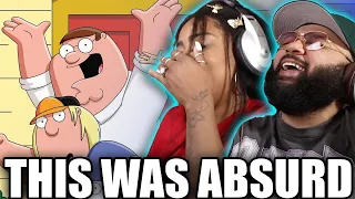 Family Guy DARK HUMOR THIS GOT THE DARKEST! - BLACK COUPLE REACTS