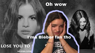 SELENA GOMEZ LOSE YOU TO LOVE ME REACTION