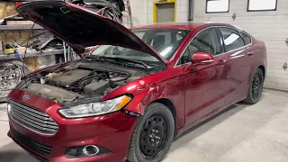 2015 Ford Fusion SE -  Fender Disassembly - How to remove a Fender