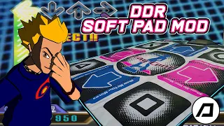 DDR Soft Pad Mod Tutorial: Low cost and easy!