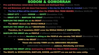 Sodom und Gomorra sind die Kirchen (100% biblischer Beweis)