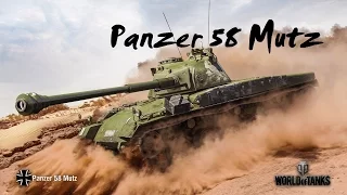 World of Tanks Replay - Panzer 58 Mutz. 11 kills, 5,3k dmg, (M) Ace Tanker