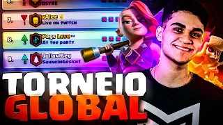 TORNEIO GLOBAL EM BUSCA DO TOP 50 + CLASSIFICADO NO TOP 8 DA CRL - CLASH ROYALE AO VIVO