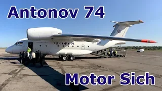 Antonov An-74 | Motor Sich | Inflight Experience | Zaporizhia to Minsk