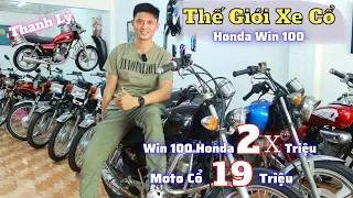 Thế Giới Xe Cổ Win 100 Chính Hãng Honda Và Các Dòng Moto Cổ Giá Rẻ Tại TPHCM