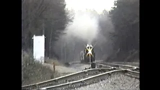 Norfolk & Western 611: Last Run to Roanoke Dec 7th 1994