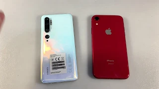 Xiaomi Mi Note 10 vs iPhone XR