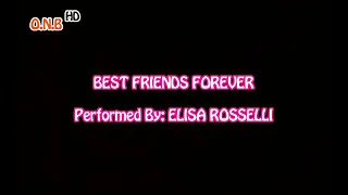 Winx Club 6 Best Friends forever - Elisa Rosseli Full lyrics