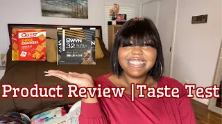 Owyn Protein  & Quest Cheese Crackers Review