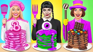 Barbie vs Wednesday vs Wonka | Koch-Challenge von Multi DO Smile