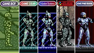 RoboCop Versus The Terminator (1993) Gameboy vs Game Gear vs Master System vs SNES vs Sega Genesis