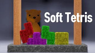 복슬복슬 말랑말랑 소프트 테트리스 04(soft body Tetris)