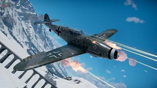 War Thunder Bf 109 G-14 Simulator Gameplay RTX3070 ULTRA No Commentary