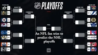 An NFL fan tries to predict the NHL playoffs