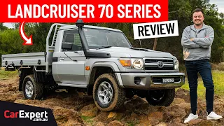 2023 Toyota LandCruiser 70 Series on/off-road (inc. 0-100 & braking) review: 4yr wait & V8 pickup!